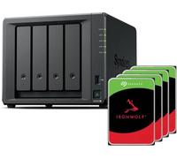 Synology DS925+ Bundle 16TB Seagate (Ironwolf 4X 4TB) 4Bay Desktop NAS, 2.5GbE, 4GB RAM
