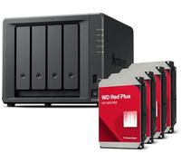 Synology DS925+ Bundle 16TB Western Digital (WD Red Plus 4X 4TB) 4Bay Desktop NAS, 2.5GbE, 4GB RAM