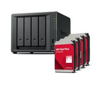 Synology DS925+ Bundle 24TB Western Digital (WD Red Plus 4X 6TB) 4Bay Desktop NAS, 2.5GbE, 4GB RAM