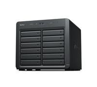 Synology DX1215II - Box esterno HDD/SSD - 2.5/3.5" - SATA - Seriale ATA II - Serial ATA III - Hot-swap - Nero
