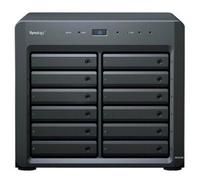 Box per HD esterno Synology DX1215II contenitore di unità archiviazione Enclosure HDD/SSD Nero 2.5/3.5" [DX1215II]