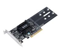 Synology M2D18 PCIe M.2 PCI 2.0 Nero 0 40 °C -20 60 °C x8 2x M.2 SSD PCIe NVMe /