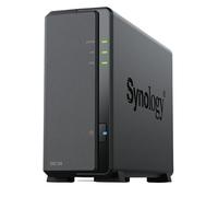 Synology Nas Tower 1Bay 2.5/3.5 Ssd/Hdd Sata Max 12Tb Cpu Quad-Core Realtek Rtd1619B Ram 1 Gb Ddr