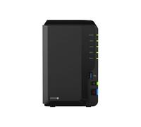 SYNOLOGY NAS TOWER 2BAY 2.5/3.5 SSD/HDD INTEL CELERON J4125 2GB DDR4 (UP TO 6GB), 2X RJ-45 1GBE, 2