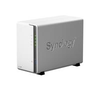 Synology DS220j 8 TB 2 Bay Desktop NAS | Installato con 2 unità IronWolf Seagate da 4 TB