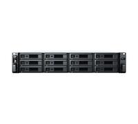 Synology RackStation RS2421+ server di archiviazione NAS Rack (2 U) Ryzen Embedded V1500B 4 Go DDR4 0 To DiskStation Manager Nero - Nouvo