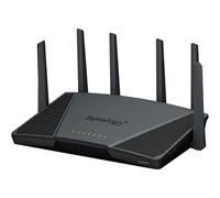 Synology RT6600ax Router WiFi6 1xWAN 3xGbE 1x2.5Gb router wireless Banda tripla (2.4 GHz/5 GHz/5 GHz) Nero