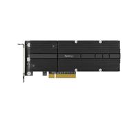 PCIE 3.0 M.2 SSD ADATTATORE F/2X M.2 NVME SSD 22110 E 2280