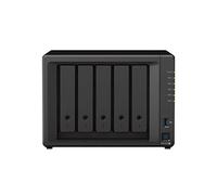 Synology Soluzione NAS desktop DS1522+ da 20 TB a 5 alloggiamenti installata con 5 unità HAT3300 da 4 TB