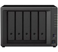 Synology Soluzione NAS desktop DS1522+ da 30 TB a 5 alloggiamenti, installata con 5 unità Western Digital Red Plus da 6 TB