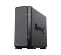 SYNOLOGY NAS TOWER 1BAY 2.5"/3.5" SSD/HDD SATA MAX 12TB, CPU quad-core Realtek RTD1619B RAM 1 GB DDR