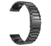 synsing Cinturino in titanio con chiusura rapida, 16 mm, 18 mm, 20 mm, 22 mm, cinturino in metallo di alta qualità, compatibile con Samsung Galaxy Watch 7/6/5/4/3, Vivoactive 4S/Vivomove 3S/Active