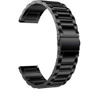 synsing Cinturino in titanio con chiusura rapida, 16 mm, 18 mm, 20 mm, 22 mm, cinturino in metallo di alta qualità, compatibile con Samsung Galaxy Watch 7/6/5/4/3, Vivoactive 4S/Vivomove 3S/Active
