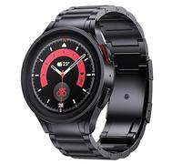 synsing Cinturino in titanio da 20 mm, compatibile con Samsung Galaxy Watch 7/6/5/4/FE 44 mm, 40 mm, cinturino in metallo No Gap per Galaxy 6 Classic Band 47 mm, 43 mm/5 Pro 45 mm/4 Classic per uomo
