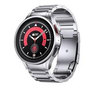 synsing Cinturino in titanio da 20 mm, compatibile con Samsung Galaxy Watch 7/6/5/4/FE 44 mm, 40 mm, cinturino in metallo No Gap per Galaxy 6 Classic Band 47 mm, 43 mm/5 Pro 45 mm/4 Classic per uomo