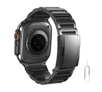 synsing Cinturino in titanio ultra 2, compatibile con Apple Watch Ultra 49 mm, 45 mm, 44 mm, 42 mm, 41 mm, 40 mm, 38 mm, in titanio e metallo, compatibile con iWatch SE Serie 9, 8, 7, 6, 5, 4, 3, 2,