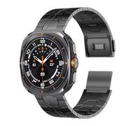synsing Cinturino magnetico in titanio per Samsung Galaxy Watch 7 Ultra 47 mm, con cinturino con fibbia integrata, accessorio di ricambio per Galaxy Watch 7 Ultra (2024)