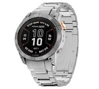 synsing Nessun attrezzo necessario, cinturino in titanio da 26 mm per Tactix 8 51 mm/Instinct 3 50 mm/Fenix 8 51 mm/7X Pro/6X Pro, 22 mm, montaggio rapido in metallo per Tactix 8 47 mm/Fenix 8 47 mm/7