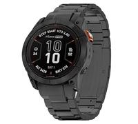 synsing Nessun attrezzo necessario, cinturino in titanio da 26 mm per Tactix 8 51 mm/Instinct 3 50 mm/Fenix 8 51 mm/7X Pro/6X Pro, 22 mm, montaggio rapido in metallo per Tactix 8 47 mm/Fenix 8 47 mm/7