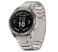 synsing Nessun attrezzo necessario, cinturino in titanio da 26 mm per Tactix 8 51 mm/Instinct 3 50 mm/Fenix 8 51 mm/7X Pro/6X Pro, 22 mm, montaggio rapido in metallo per Tactix 8 47 mm/Fenix 8 47 mm/7