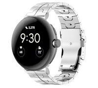 synsing Nessun attrezzo richiesto, cinturino in titanio e metallo, compatibile con Google Pixel Watch 3, 45 mm, 41 mm, cinturino di ricambio per orologi in titanio, compatibile con Google Pixel Watch