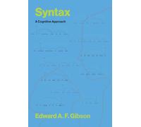 Syntax: A Cognitive Approach
