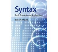 Syntax: Basic Concepts and Applications