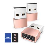 Syntech - Adattatore USB A auf USB C Rosa