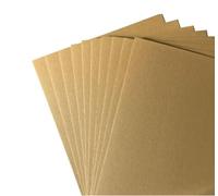 Syntego 10 fogli di carta kraft riciclata marrone, formato A4, 350 g/m², per realizzare biglietti di auguri, inviti e scrapbooking