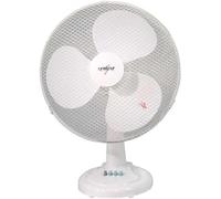 Ventilatore da Tavolo Syntesy 400 a 3 Velocità con Oscillazione Orizzontale, Inclinazione Verticale e Griglia di Protezione