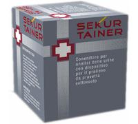 syntesys srl Contenitore per urina sekur trainer con tappo a vite e sonda per prelievo da provetta sottovuoto 120ml