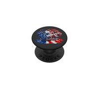Synth-pop musica-new-wave USA Drip-Painting-Art Synthesizer PopSockets PopGrip Adesivo