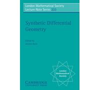 Synthetic Differential Geometry