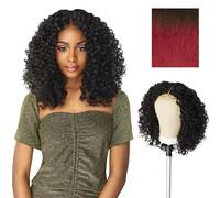 Synthetic HD Lace Front Wig - BUTTA UNIT 5 (T4/WINE)