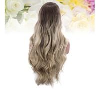 Synthetic Lace Front Wig Curly Parrucche Cosplay Da Abito Fantasia