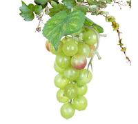 Synthetic Produce Arrangement - Imitation Grapes, Lifelike Fruit for Wedding Reception, Artificial Banquet Display with Visual Appeal, Event Styling, Faux Bunch for Restaurant Table and Gathering