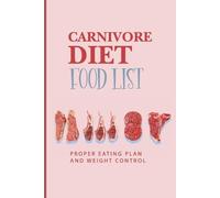 Synthia Cuttitta Carnivore Diet Food List (Tascabile)