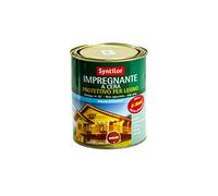 Syntilor IMPREGNANTE 2,5 LT Cera Acqua Protettivo Legno Protezione 6 Anni Noce Scuro