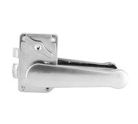 SYNYEY Serratura della porta, set di blocco della leva della porta del bagno Manopola della maniglia del bagno Cromo lucido per Camper RV Yacht