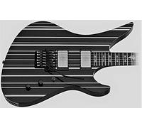 Synyster Stripes Stickers Vinyl From Body For The Guitar & Bass (bianco)
