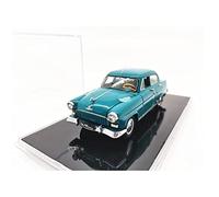 SYOEUR 01:43 per il Volga sovietico M21 in lega di simulazione auto pressofusione replica modello display ornamenti per Set Giochi Modello Auto per Hobby(verde)