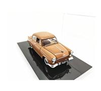 SYOEUR 01:43 per il Volga sovietico M21 in lega di simulazione auto pressofusione replica modello display ornamenti per Set Giochi Modello Auto per Hobby(Arancia)
