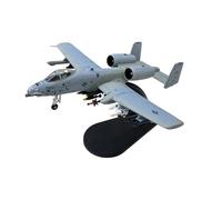 SYOEUR 1/100 Scala A-10 A10 Thunderbolt II per Warthog Hog Attacco Aereo Da Combattimento Diecast In Metallo Modello di Playkit(A-10C Shark GD)