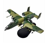 SYOEUR 1/100 Scala A-10 A10 Thunderbolt II per Warthog Hog Attacco Aereo Da Combattimento Diecast In Metallo Modello di Playkit(A-10A Warthog MC)