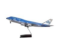 SYOEUR 1: 160Adatto Per Boeing B747 Modello Di Aeroplano KLM In Resina Pressofusa Con Luci Collezione E Regalo Kit di gioco per Hobby(B)