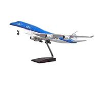 SYOEUR 1: 160Adatto Per Boeing B747 Modello Di Aeroplano KLM In Resina Pressofusa Con Luci Collezione E Regalo Kit di gioco per Hobby(A)