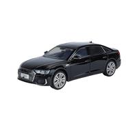 SYOEUR 1:18 Per AUDI A6L Modello Di Auto Pressofuso In Lega Grandi Dimensioni In Metallo Raccogliere Hobby Boutique Interni Set Giochi Modello Auto per Hobby(Nero)