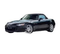 SYOEUR 1:18 Per Il Modello Di Display Per Auto Sportiva Portachiavi Motore S2000 AP2 Set Regalo Per Adulti Set Giochi Modello Auto per Hobby(Nero)