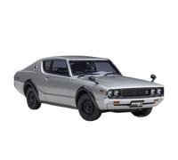 SYOEUR 1:18 Per Nissan SKYLINE (KPGC110) Regalo Di Visualizzazione Statica Del Veicolo Modello Da Collezione Set Giochi Modello Auto per Hobby(Gray)