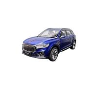 SYOEUR 1:18 Per Porte E Cofano Per Auto Modello Red Flag HS5 Per L'apertura Set Giochi Modello Auto per Hobby(Blu)